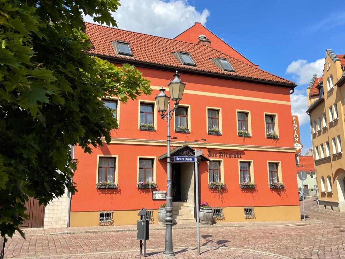 "Zur Altstadt - Am Fusse Der Osterburg" Gaststaette, Pension, Fewo Weida Exterior photo